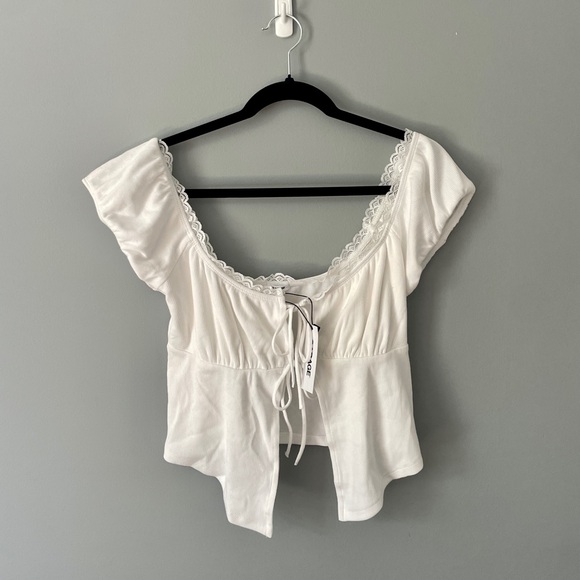 Garage Tie-Front Top - Medium - Picture 1 of 3